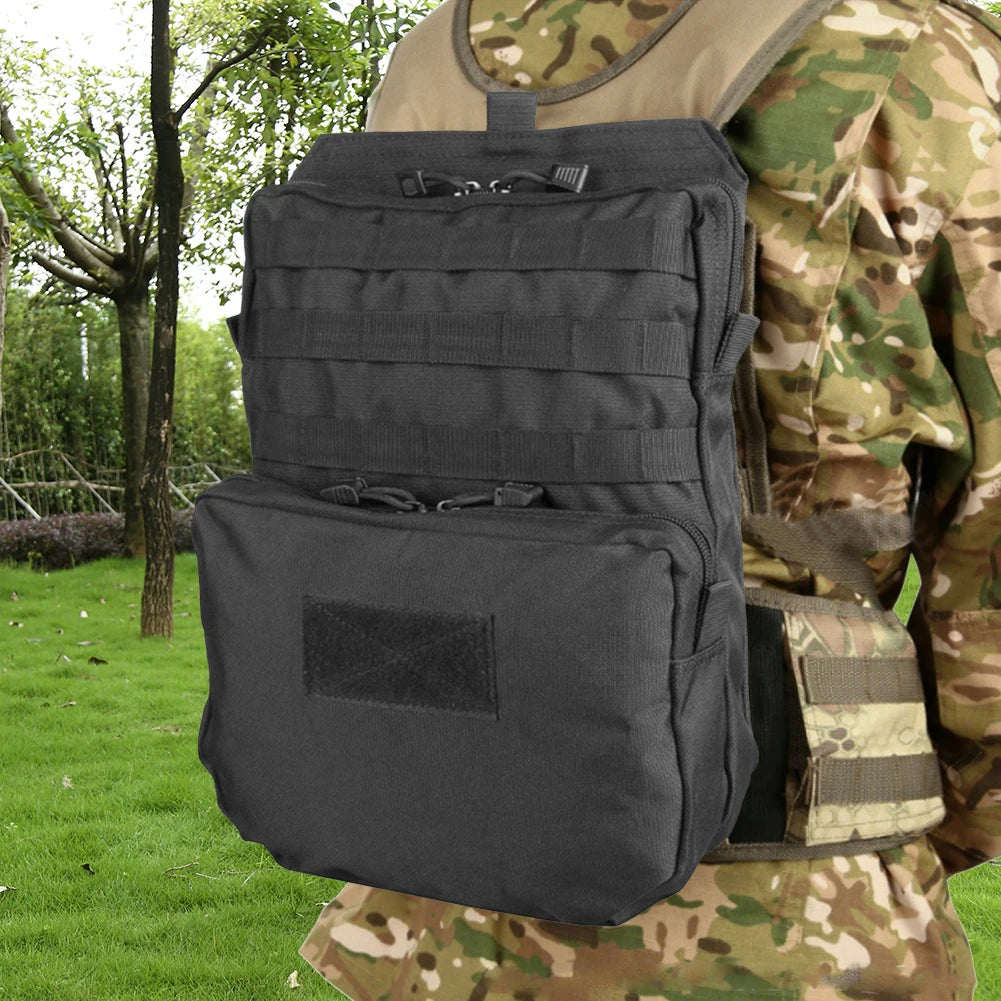 Molle Tactical Plate Carrier Hydration Bag