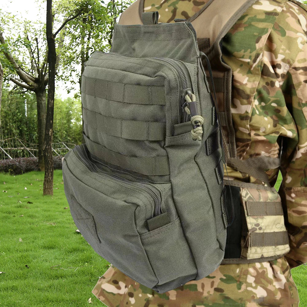 Molle Tactical Plate Carrier Hydration Bag
