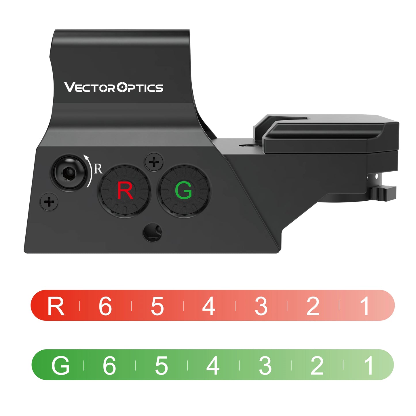 Vector Optics Omega 8 Reticle Red Dot Sight