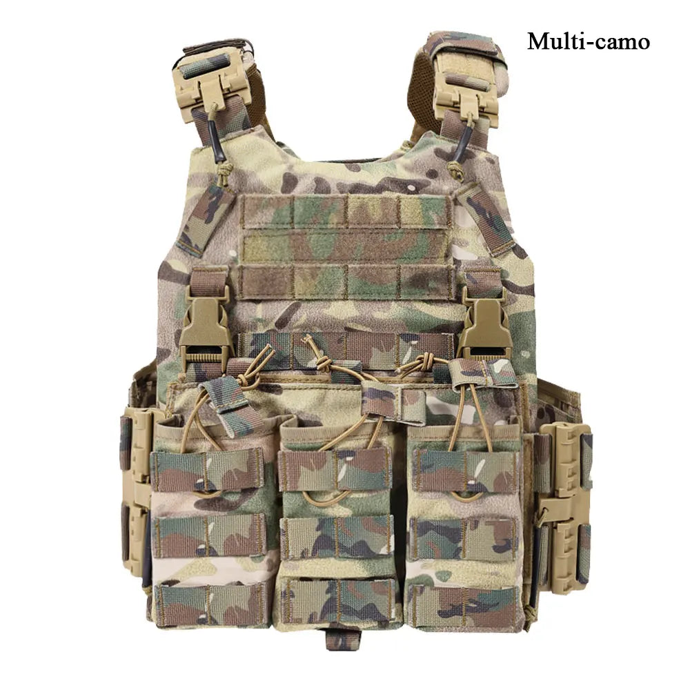 Tactical Plate Carrier Vest 3 Magazine Pouch