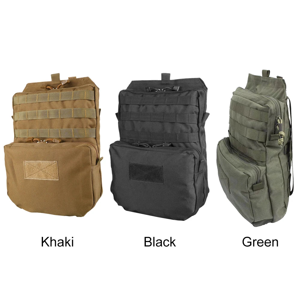 Molle Tactical Plate Carrier Hydration Bag