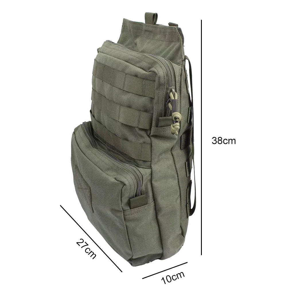 Molle Tactical Plate Carrier Hydration Bag