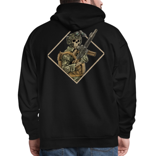 Tactical Skeleton Hoodie - black