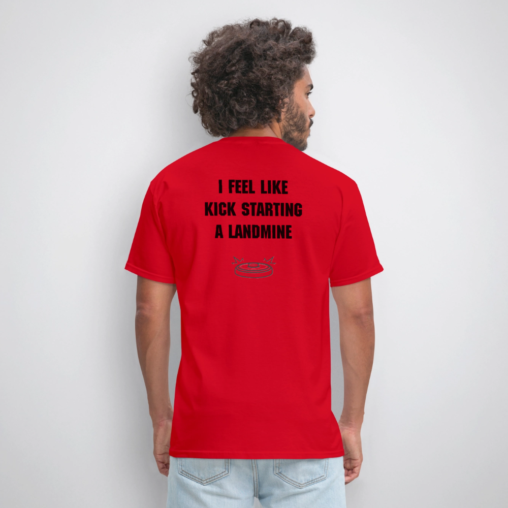 Kick Start T-Shirt - red