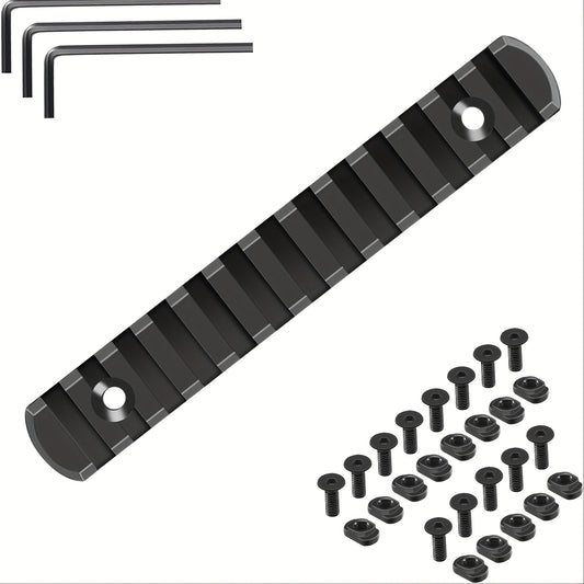 10 Pack Single Mloc Picatinny Rail Set