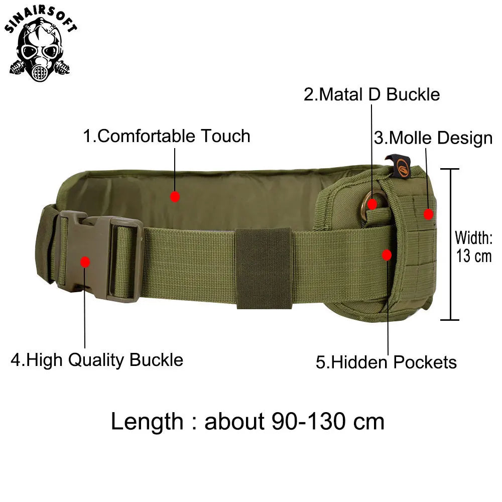 Tactical Molle Waist Belt