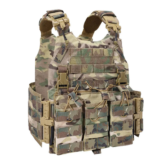 Tactical Plate Carrier Vest 3 Magazine Pouch