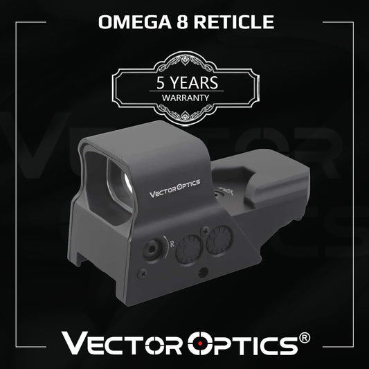 Vector Optics Omega 8 Reticle Red Dot Sight