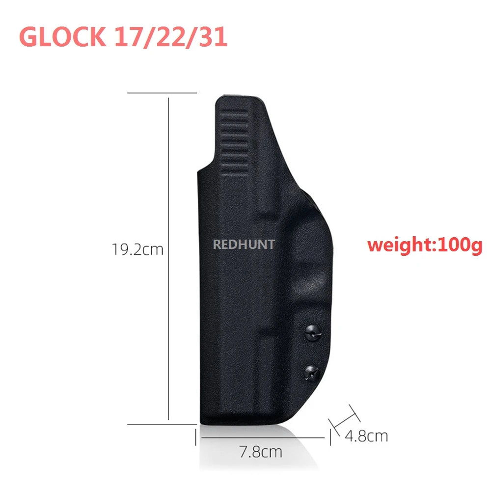 Tactical IWB Gun Holster for G 17 19 43 COLT 1911 M17 M18 P365 SP2022