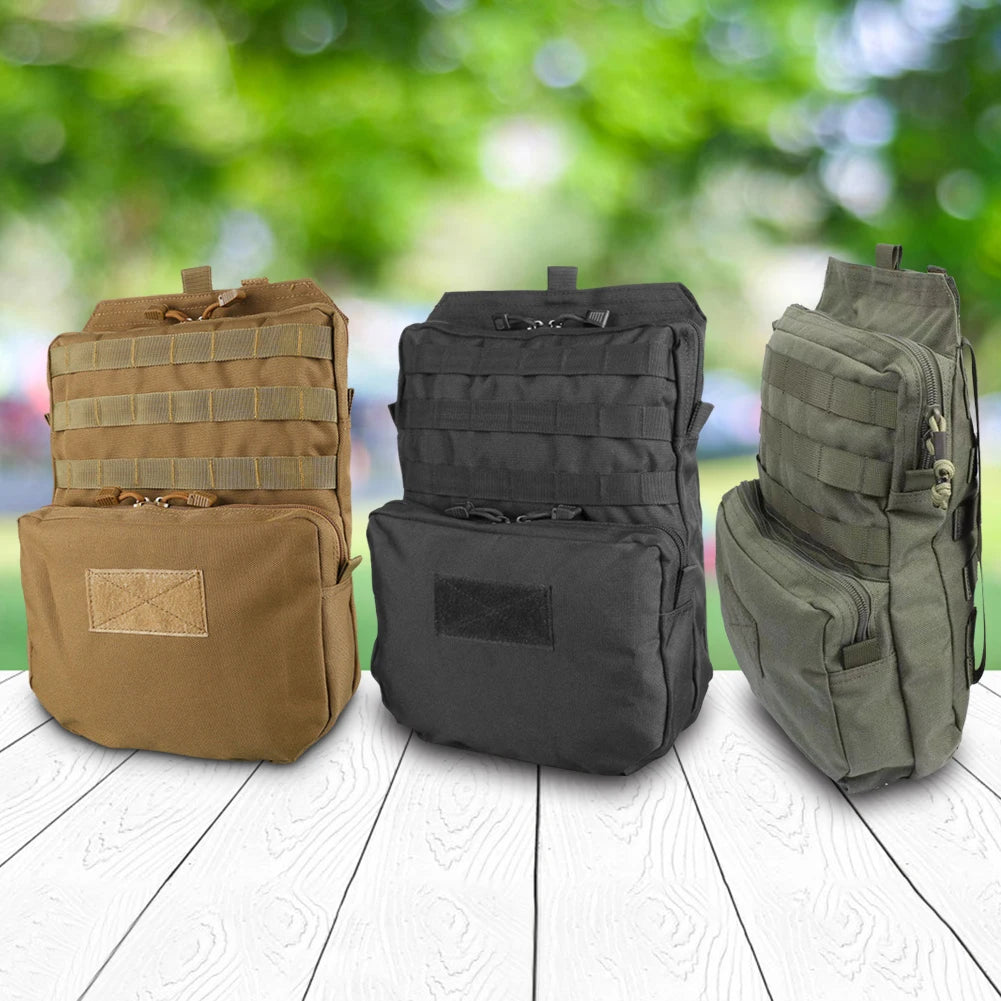 Molle Tactical Plate Carrier Hydration Bag