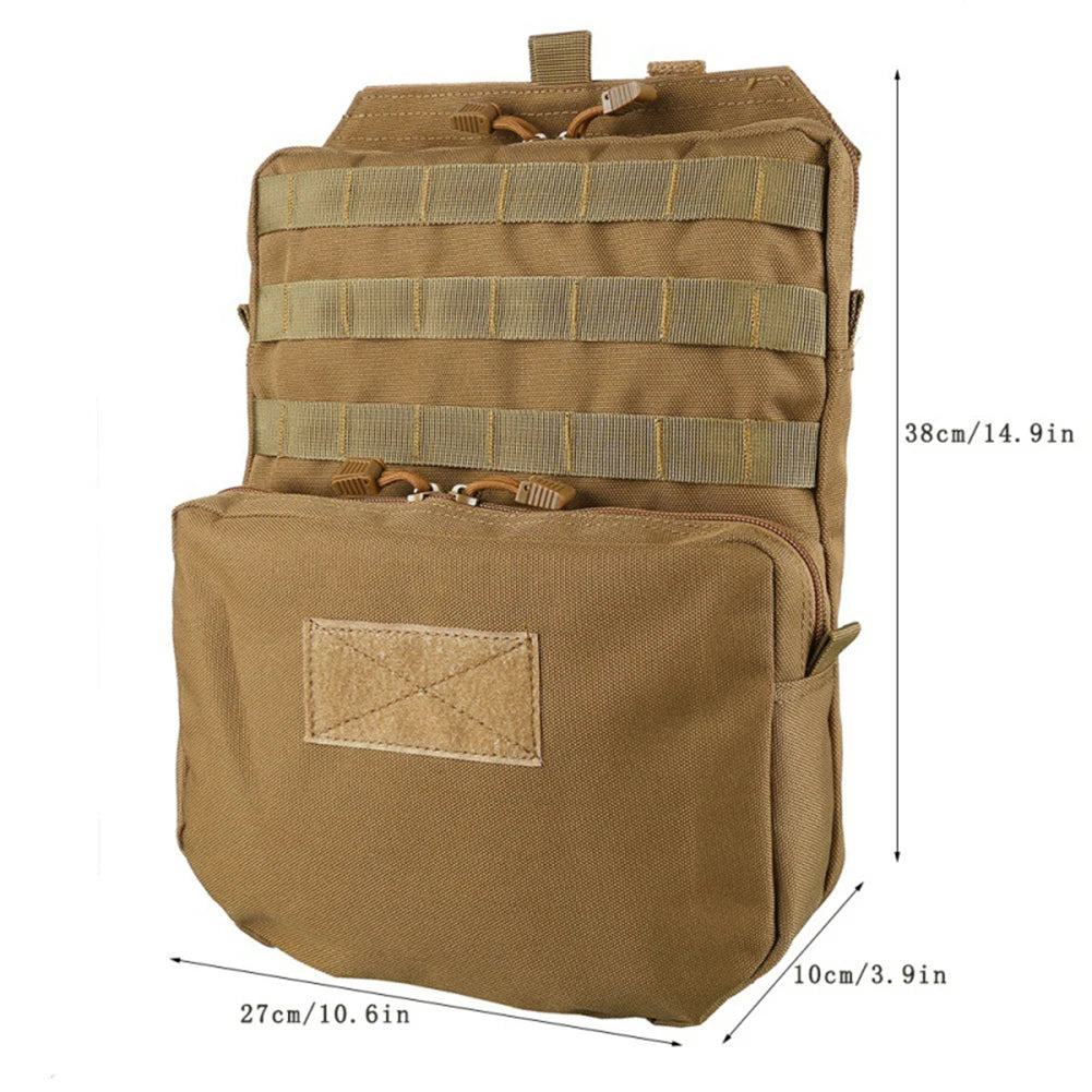 Molle Tactical Plate Carrier Hydration Bag