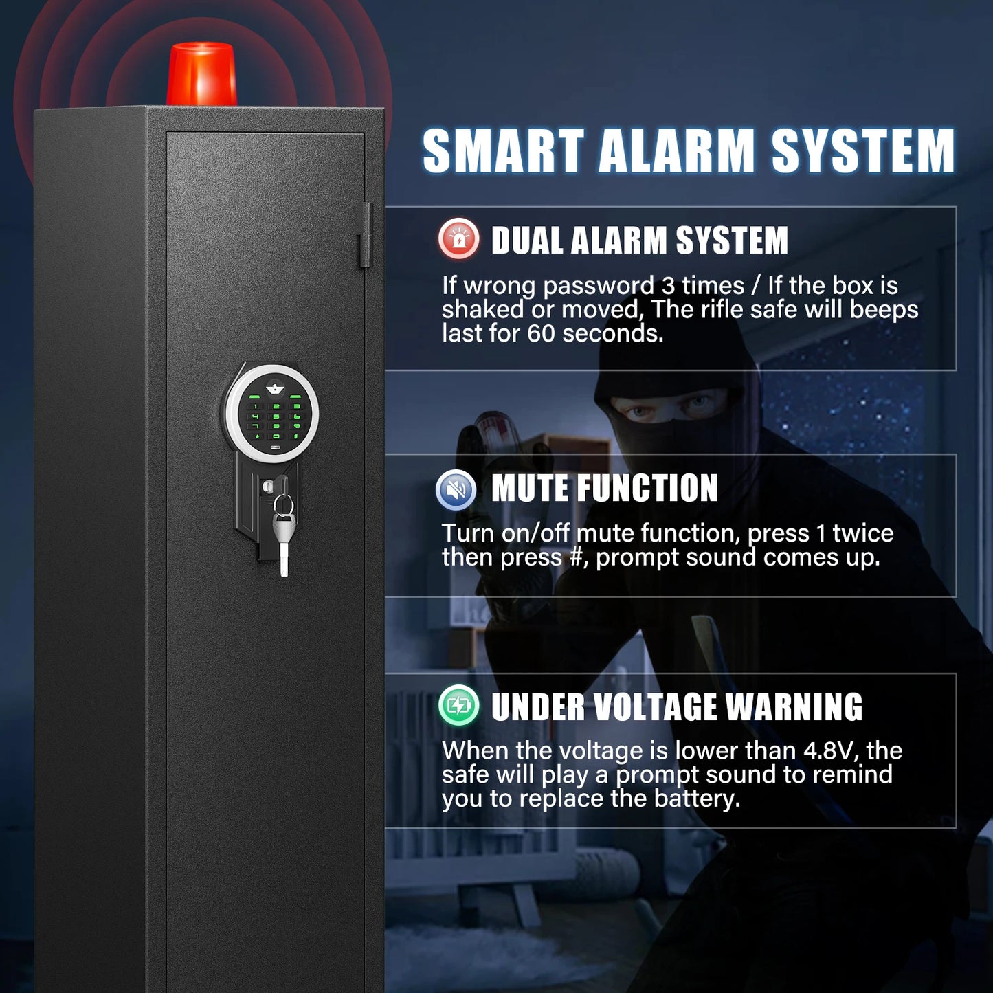 Kavey Digital Large Gun Safe