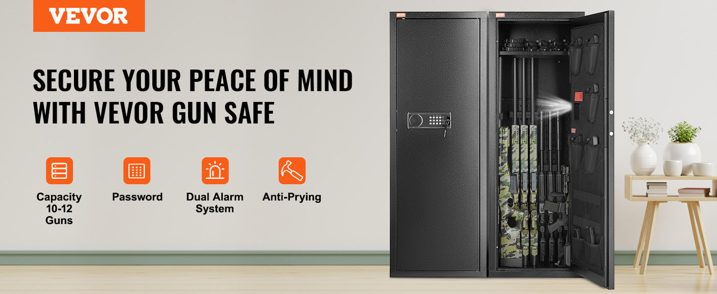 VEVOR 12 Gun Electronic Safe