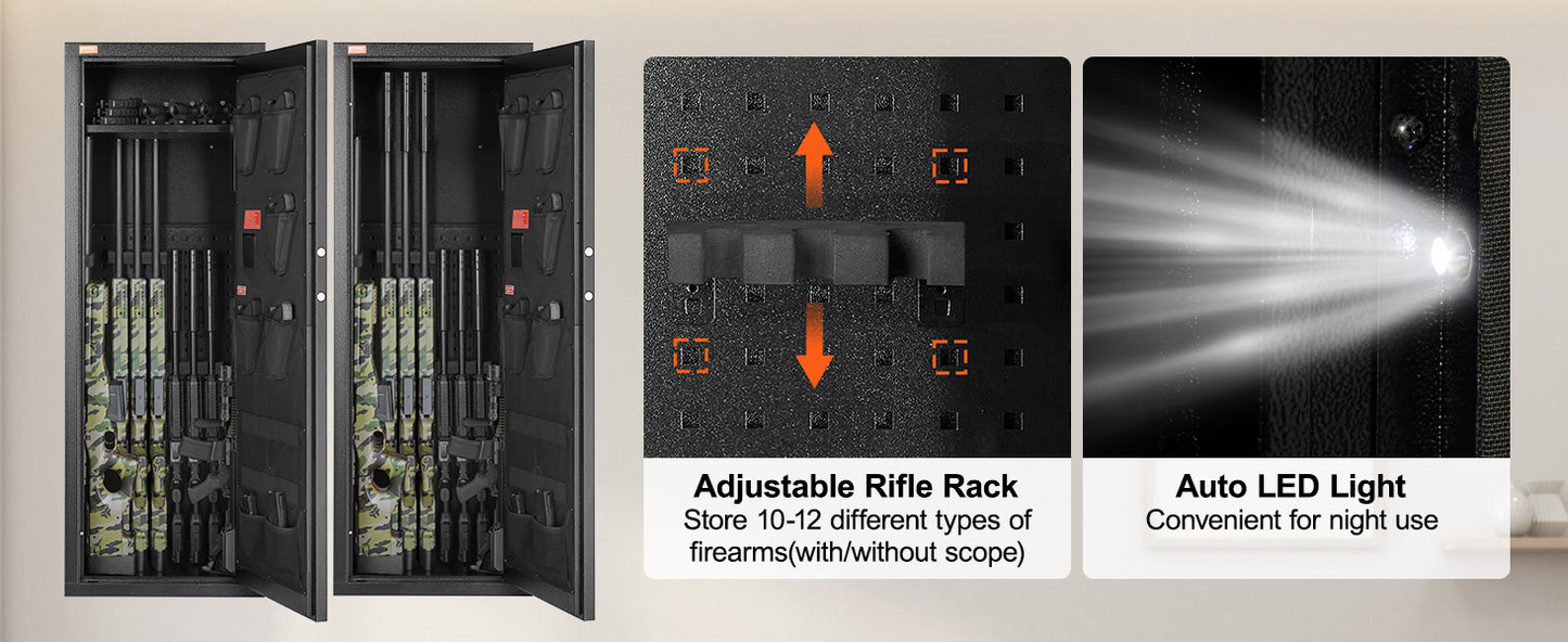 VEVOR 12 Gun Electronic Safe